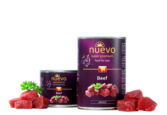 Nuevo Cat Govedina 200g grain free1